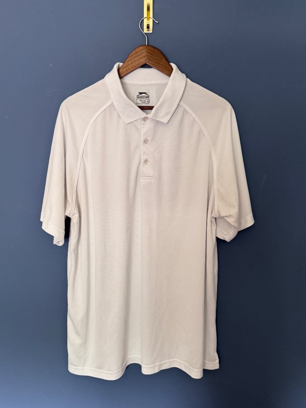 White Slazenger textured photo shirt lightweight Size XXL in EUC